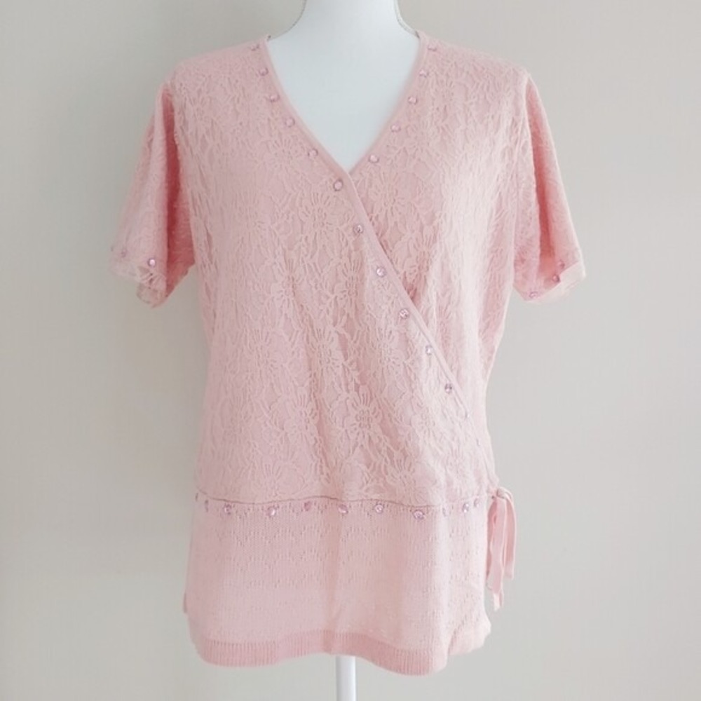 Storybook Knits‎ Women's Short Sleeves Sweater Brand New SZ Small